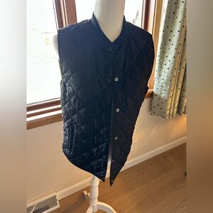 GAP Quilted Black Women's Vest